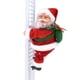 thumbnail image 2 of Decoración navideña para fiestas, muñecos musicales con cuentas para escalar, regalo para niños, juguetes eléctricos de Navidad, escalera de escalada, Papá Noel, 2 of 4