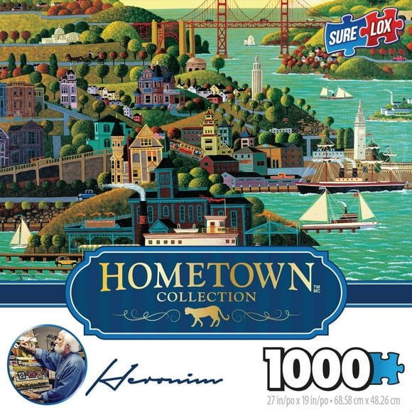 Sure-Lox Hometown Collection Sausalito Ferry Puzzles