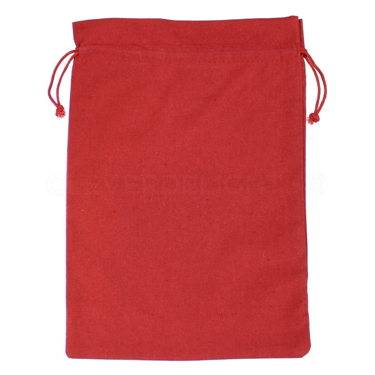 10 x 12 Inches 100% Cotton Single Drawstring Premium Quality Muslin Bags