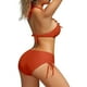 thumbnail image 3 of WILLBEST Trajes de Baño Mujer Traje de Baño Para Mujer Conjunto de Tankini Top de Bikini Con Tiras y Detalles de Cuentas Braguita de Cintura Alta Traje de Fiesta En La Piscina de Playa, 3 of 8