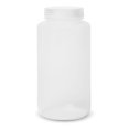 thumbnail image 1 of Unidos científico 33310EA | Botella de reactivo de boca ancha de polipropileno de grado de laboratorio | Diseñado para laboratorios, aulas o almacenamiento en casa | Capacidad de 1000 ml (32 oz) | 1 c, 1 of 5