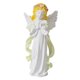 thumbnail image 3 of Escultura de resina de niña rezando, estatua de ángel rezando, figuras de querubín para Navidad Verde 145x113x30cm, 3 of 9