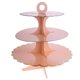 thumbnail image 2 of Soportes Para Magdalenas De Papel Para Bodas De 3 Niveles Soporte De Exhibición De Postres Para Fiestas De De Rosado Soledad soporte de exhibición de la magdalena, 2 of 10