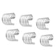 thumbnail image 5 of 2x6x Servilletero para servilletas Servilleteros de tela hueca de metal Anillos para servilletas Juego de vajilla para eventos Aniversario Festival Hotel Fiesta Favor 4 piezas, 5 of 9