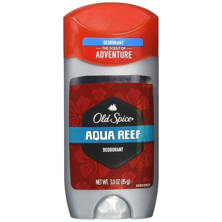 Old Spice Antiperspirant Deodorant Red Zone Collection, for Men, Aqua Fresh, 3 oz, 2 Pack