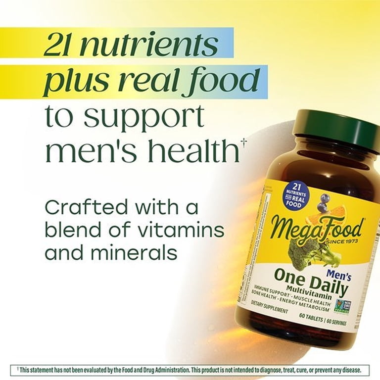 MegaFood Men's One Daily Multivitamin, 30 Count photo 5