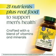 MegaFood Men's One Daily Multivitamin - Vitamins C, D3, B12 - Energy Support - 30 Servings