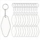 thumbnail image 1 of 60 Juegos de Etiquetas Acrílicas en para Llaves Que Incluyen 60 Hojas Acrílicas en Forma de Hotel de Motel, 60 Anillos de y 60 Anillos de Salto, 1 of 5