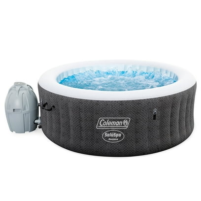 Coleman 71″ x 26″ Cali AirJet Saluspa Inflatable Hot Tub with EnergySense Liner, 2-4 Person