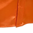 thumbnail image 4 of SWSMCLT Men's Button Down Shirt Short Sleeve Summer Casual Cool Button Satin Top Fitted Shirt Soft Fashion Orange Medium, 4 of 4