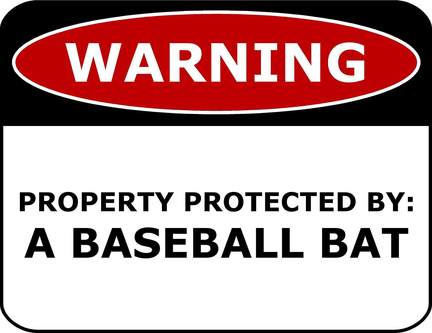 "Security Notice Private Property Keep Out" 11 inch by 9.5 inch Laminated Sign 