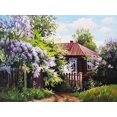 thumbnail image 1 of Diamond Embroidery Home Sale 5D Diy Diamond Painting Full Square Landscape Rhinestone Photo Cross Stitch40x50square Gao Jinjia LED, 1 of 2