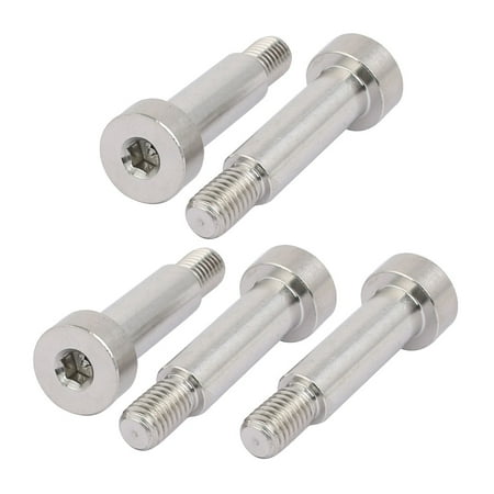 

Hex Socket Shoulder Bolt 10mm Shoulder Dia 30mm Shoulder Length M8 Thread 5pcs