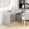 thumbnail image 1 of vidaXL Desk Concrete Grey 101x50x76.5 cm Engineered Wood, 1 of 5