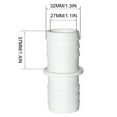 thumbnail image 4 of Swimming Pool Filter Hose Replacement Kit, Universal 1-1/4 Inch or 1/2 Inch Combo Hose Adapter for Above Ground Pool Pump, Filter, Skimmer, 4 of 7