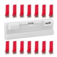 thumbnail image 3 of HLONK Label Pin ID Badges White Plastic 50pcs DIY Crafting for Office Work, 3 of 8