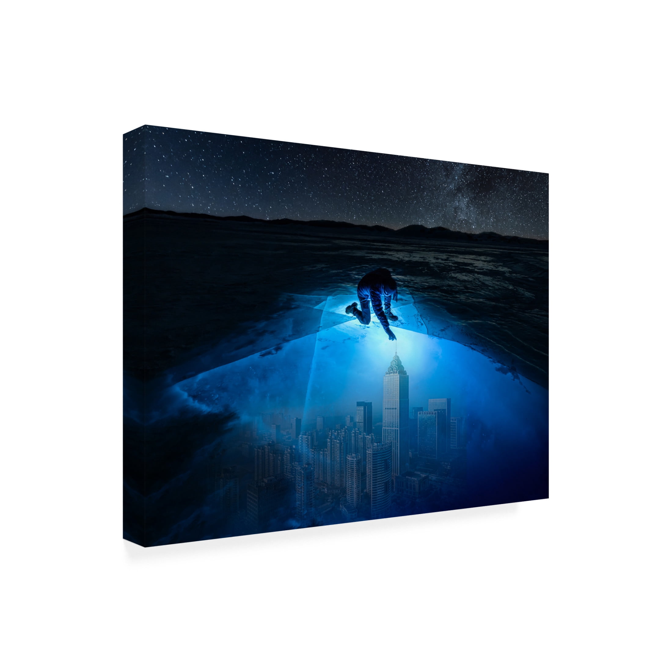 Trademark Fine Art Irene Wu Ignite The Outer Dimension Canvas Wall Art