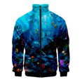 thumbnail image 3 of Chaqueta con estampado 3D de delfines, bonita chaqueta con gráficos de organismos marinos para hombres y niños, ropa divertida de moda, chaqueta de invierno, tops para mujer, 3 of 5