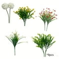 thumbnail image 2 of QTOCIO Spring Artificial Fake Flower European And Wildflower Arrangement Easter Berry Stems Green Leaves, 2 of 4