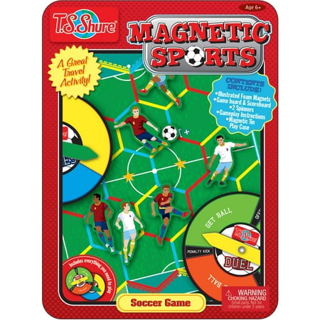 T.S. Shure Soccer Magnetic Sports Game Tin (Best Camcorder To Record Soccer Games)