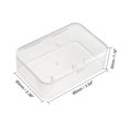thumbnail image 2 of Component Storage Box PP Clear White 90x60x30mm, 2 of 5