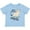 AE-Light Blue, variant on Gigi's You Say Alpaca My Bags Boys or Girls Baby T-Shirt