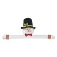 thumbnail image 2 of Tnobhg Christmas Tree Topper Cartoon Long Arm Santa Claus Snowman Reusable Holiday Decoration Xmas Tree Decoration Party Supplies, 2 of 8