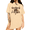 Apricot, variant on Grey Western Core T-Shirts Women's Distressed Look Graphic Round Neck Daily Tops