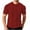 Red, variant on ibuvkizy Summer Mens T-Shirts Crew Neck Short Sleeve Casual Tops Loose Elastic Workout Black,L