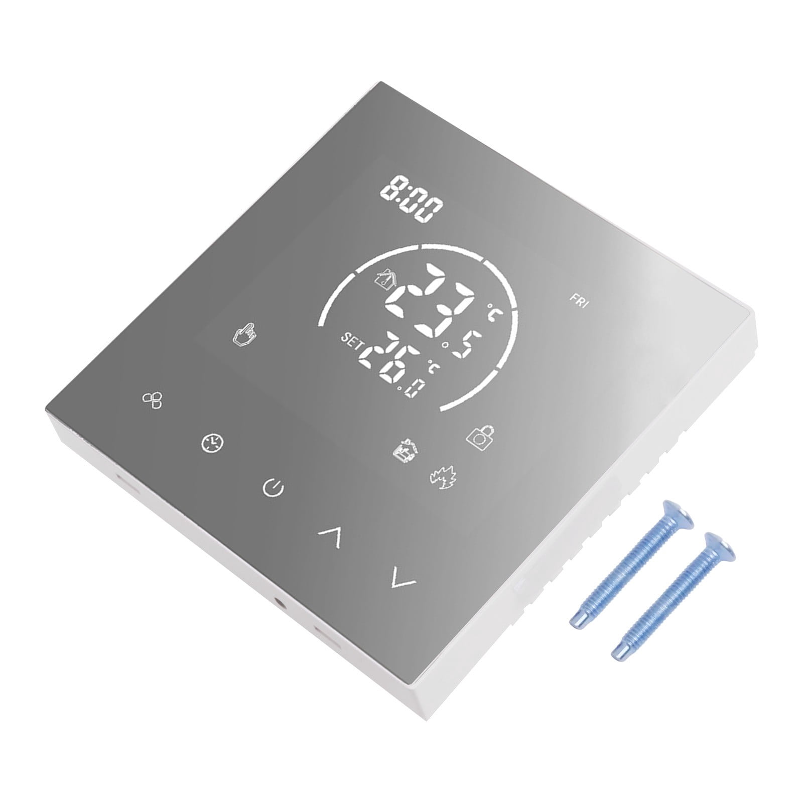 Electric Floor Heating Programmable Control Panel with Safety Features