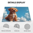 thumbnail image 3 of Sikiie Blue Sky Cloud Puppy Dish Drying Mat, Kitchen Counter Mat, Self Drying Mat for Kitchen Counter Dish Drying Pad ,for Dishes, Utensils, Pots and Pans（24" x 18"）, 3 of 7