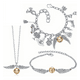 thumbnail image 1 of Juego De 3pzs De Joyas Harry Potter Collar Pulsera Malubero Malu1714, 1 of 3