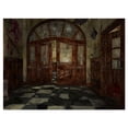 thumbnail image 2 of Abandoned Interior - Landscape Painting Canvas Artwork Print, 2 of 3
