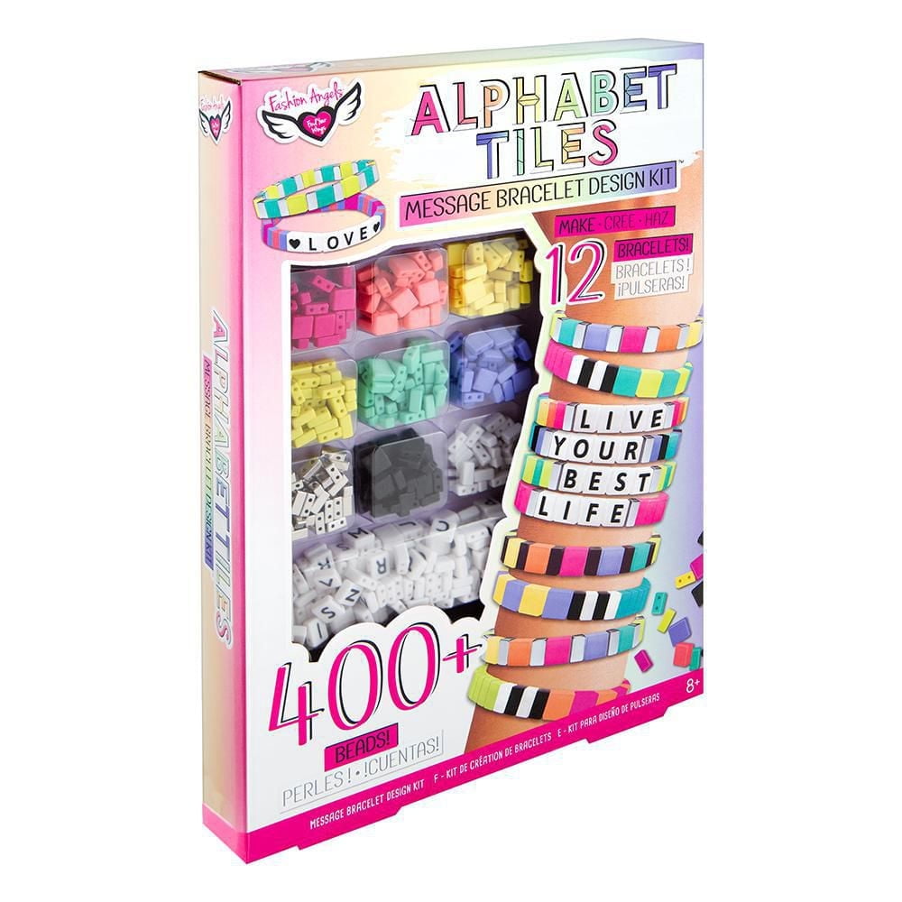 Fashion Angels Alphabet Tiles Message Bracelet Kit