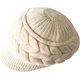 thumbnail image 4 of Gorro de esquí de lana tejido con orejeras de piel para mujer y niña, gorro de boina cálido para invierno, gorros de lana tejidos, 4 of 5