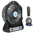 thumbnail image 4 of Mini Ventilador de Escritorio Asientos de Automóvil Ventilador de Escritorio USB Recargable USB Cama de bebé Portátil Pequeño Circulador de Aire Negro ANGGREK  Otros, 4 of 8