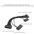 thumbnail image 4 of tredstone Copper 24Pin Computer Dual Power Supply Start Cable Extension Wire Office Mainboard Replaceable Starting Accessories Male to Female, 4 of 4