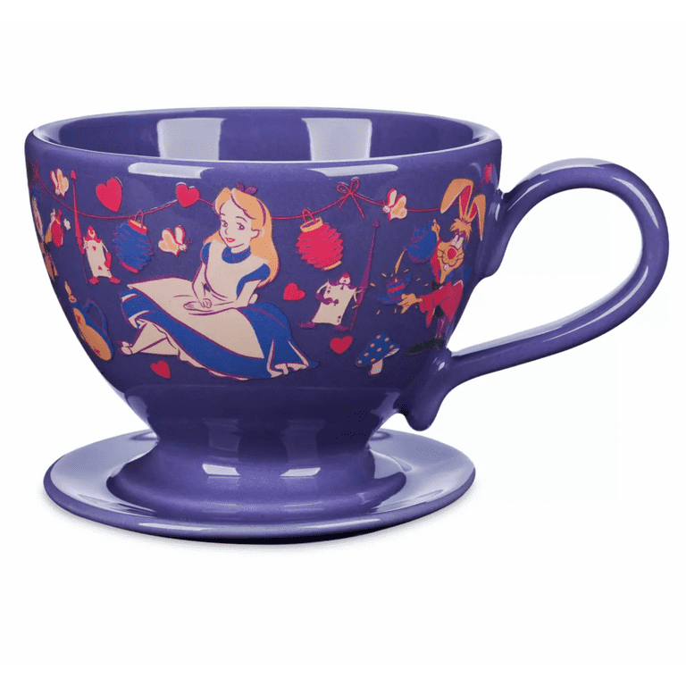 Disney Coffee Cup Mug - Alice in Wonderland Mad Tea Party