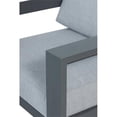 thumbnail image 5 of Pemberly Row Outdoor Arm Chair with Aluminum Metal Frame - Gray, 5 of 5