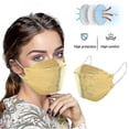 thumbnail image 3 of 50 piezas de máscara facial desechable para adultos con correa transpirable de 4 capas para la cara Bandana-50PCS-Blue Sincero Electrónica, 3 of 5
