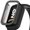 C*6X5CM, variant on Elegant Protective Case With With Reinforced Stress Point Design | Featuring Sport Modes Hollow Design For Made For Your Smartwatch | Great For Monitoring Wellness Black