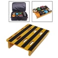 thumbnail image 4 of Tablero de efectos de guitarra, tablero de efectos, pedalboard con bolsa, monobloque, dispositivo de montaje de fuente de alimentación para guitarra kusrkot Pedal de efectos, 4 of 8