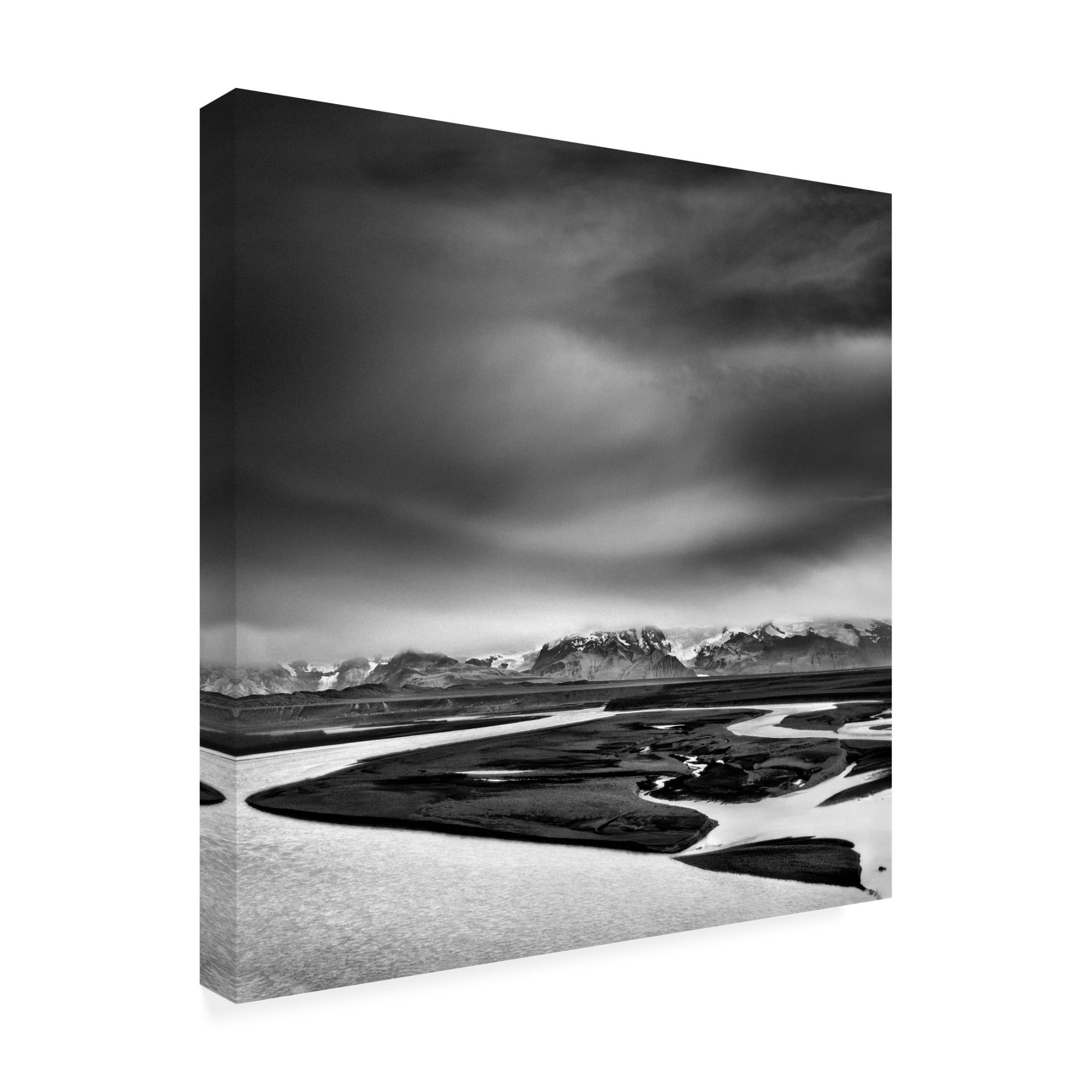 Canvas Wall Art - George Digalakis 'Surreal World' Wall Art for Living Room, Bedroom, or Office Décor by Trademark Fine Art - 24 x 24 Inches