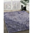 thumbnail image 3 of Ahgly Company Machine Washable Indoor Rectangle Industrial Modern Dark Goldray Area Rugs, 8' x 10', 3 of 7