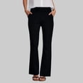 thumbnail image 2 of COMVALUE Flare Leg Jeans for Women Middle Waist Denim Pants Casual Basic Pants (Black, 3XL), 2 of 5