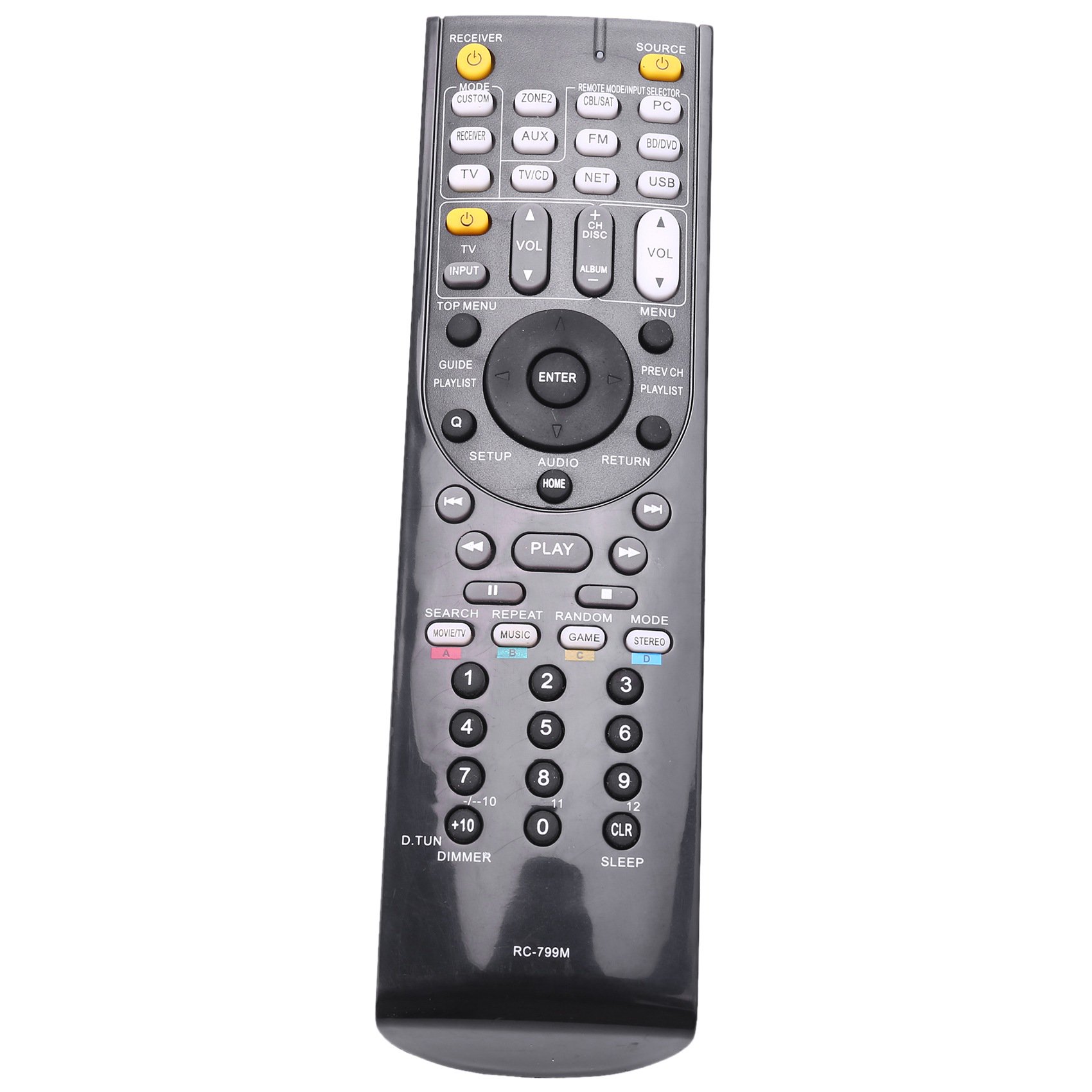 Remote Control RC-799M Replacement for ONKYO TX-NR616 TX-NR626 AV