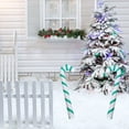 thumbnail image 4 of Fiudx Bastón Navideño Inflable, Diseño Clásico de Bastón de Caramelo Rojo y Blanco, Material de Pvc Duradero, Divertido Juguete Interactivo, Decoración para Fiestas Navideñas, Ideal para Celebracione, 4 of 5