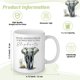 thumbnail image 3 of Set de regalo Inbagi Elephant con forma de bolsa de cosméticos, taza de café y llavero, 3 of 7