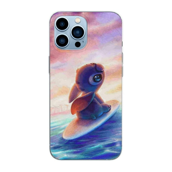 Funny Cartoon Anime Lilo And Stitch (10) Case For Iphone 13 Pro Max Compatible With Magsafe Charging 10ft Drop Tested Protective Cover For IP13 Pro Max-6.7in
