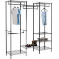 thumbnail image 1 of Organisateur de Rangement Suspendu en Métal pour Garde-Robe avec Tablettes &#&#L x &#&#L x &#&#H, 1 of 6